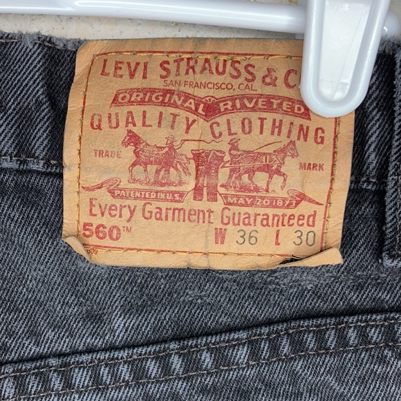 Levi’s 560 Made in U.S.A. Jeans - Picture 9 of 11